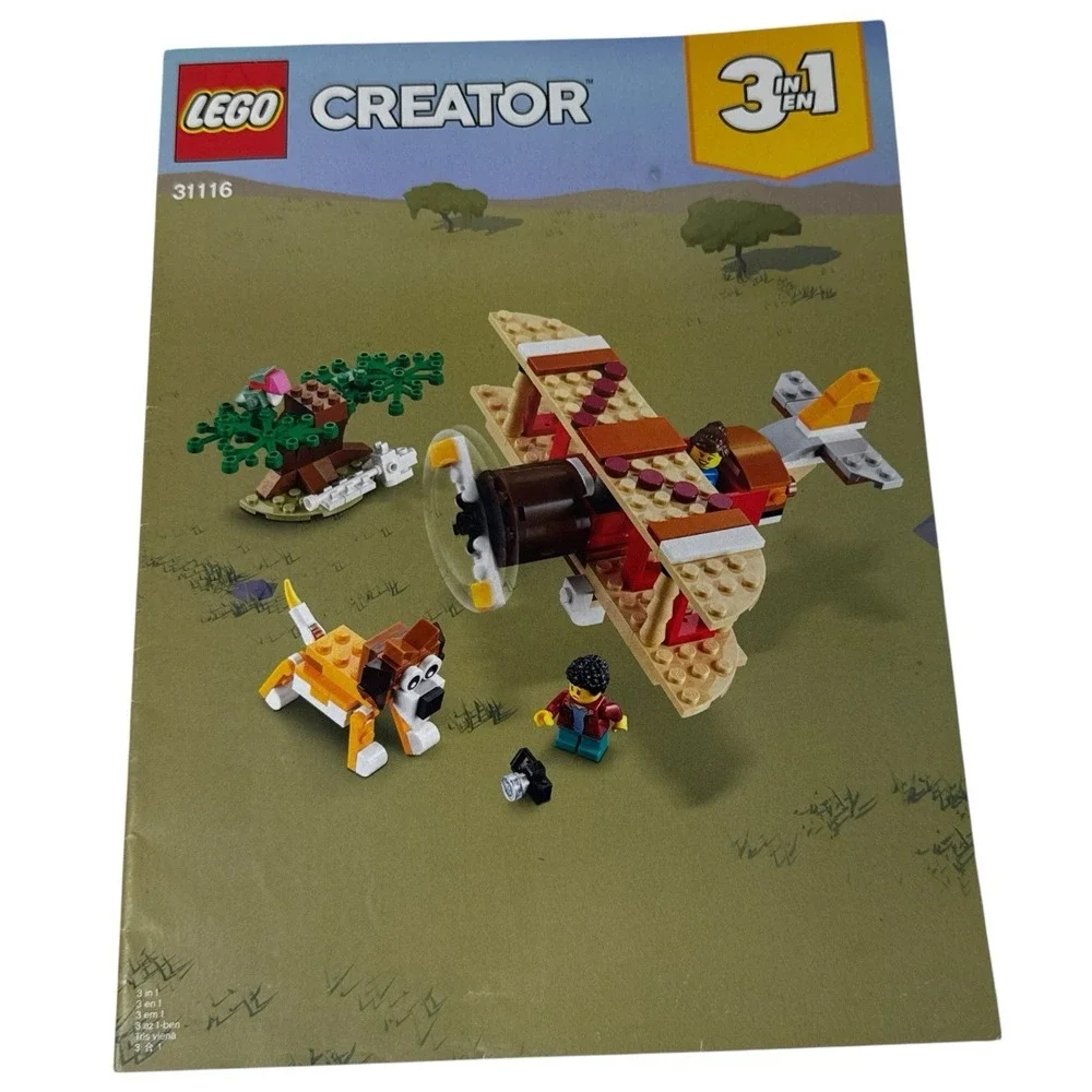 Lego Creator 31116 Instructions Manual Booklet ONLY Safari Treehouse Replacement